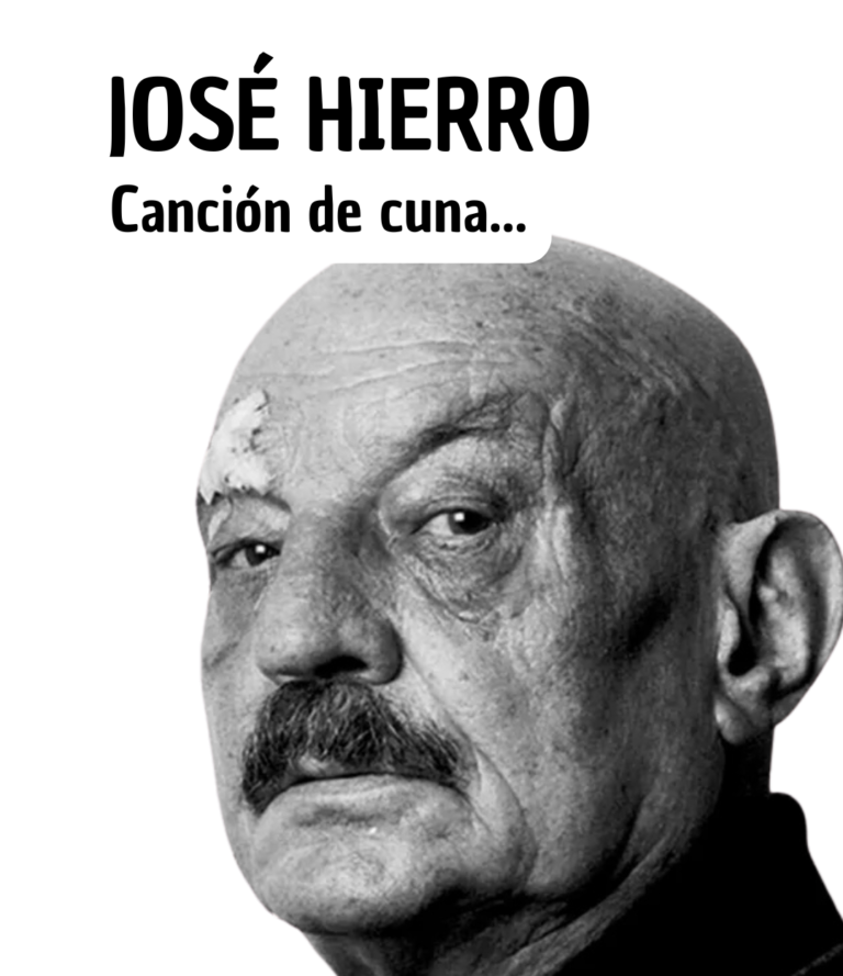 Canción de cuna para dormir a un preso de José Hierro